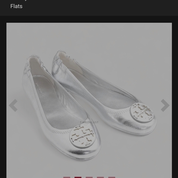 Tory Burch Silver Women's Shoes - Picture 3 of 4